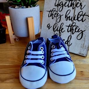 Baby Star High Top Soft Sneaker